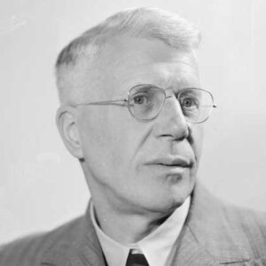 Dr. Barnes Wallis, inventor of the "bouncing bomb." 